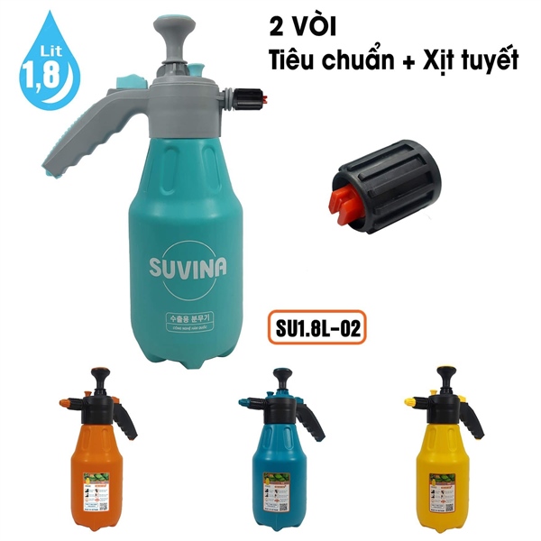 Bình Tưới Cây+ Xịt Tuyết SU1.8L-02