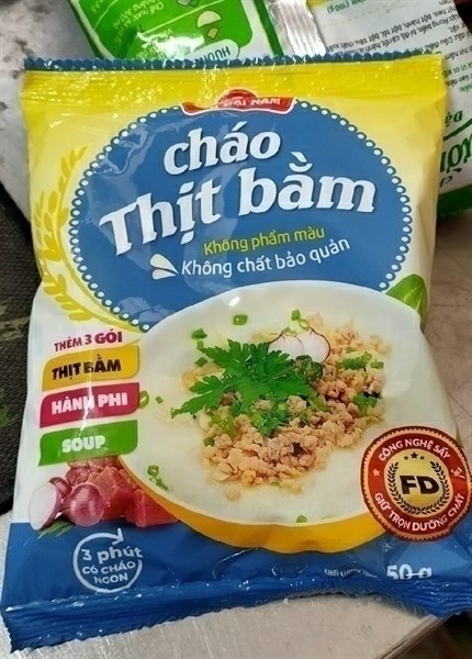 CHÁO THỊT BẰM50G