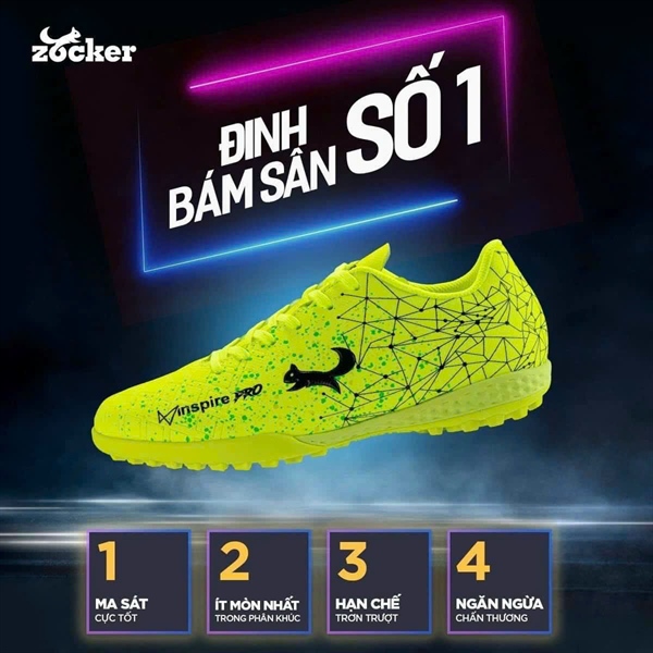 GIAY ZOCKER INSPIRE PRO - CHUỐI