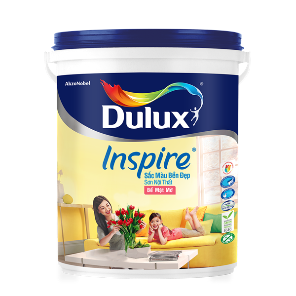 Sơn Nội Thất Dulux Inspire Bóng - 39AB