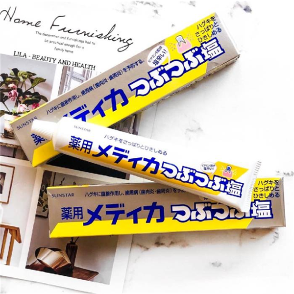 Kem đánh răng tinh thể muối Sunstar 170g