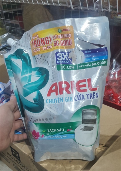 Nước giặt ariel sạch sâu 3.5kg