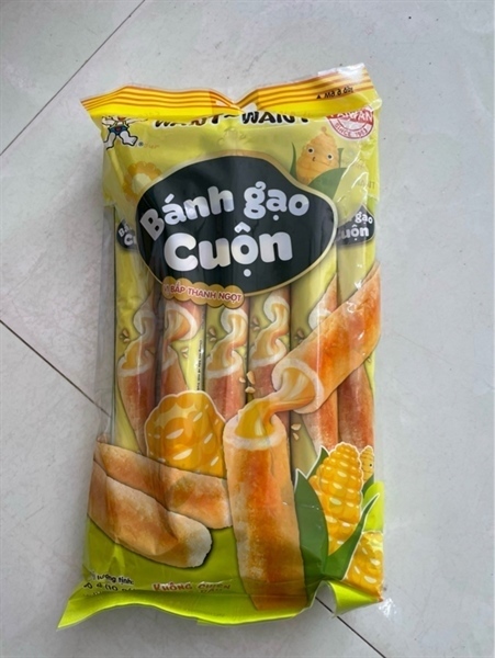 BANH GAO CUON VI BAP THANH NGOT 180G