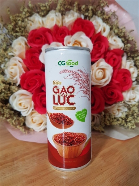Sữa Gạo Lứt Cgfood 250ml*24 Lon