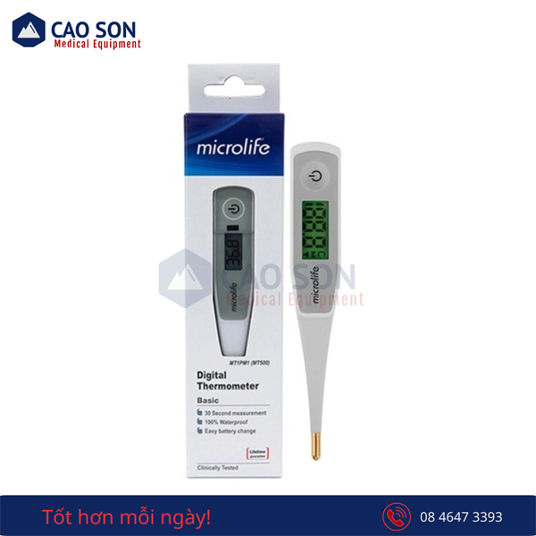 Nhiệt kế điện tử Microlife MT550