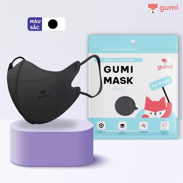 Khẩu trang 5D Gumi