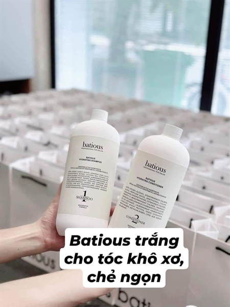 Lẻ xả Batious trắng 500ml