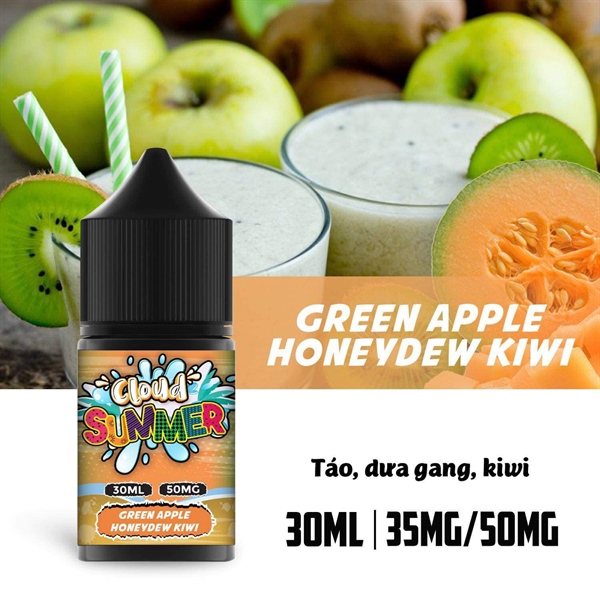 Green apple honeydew kiwi- Táo dưa gang kiwi (Chai)