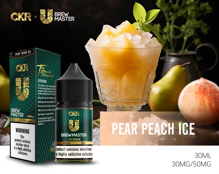 Pear peach ice- Lê mix đào lạnh (Chai)