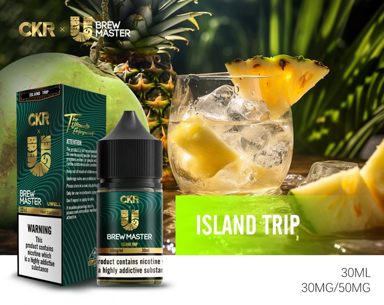 Island Trip- Dứa dừa rượu Rum lạnh (Chai)