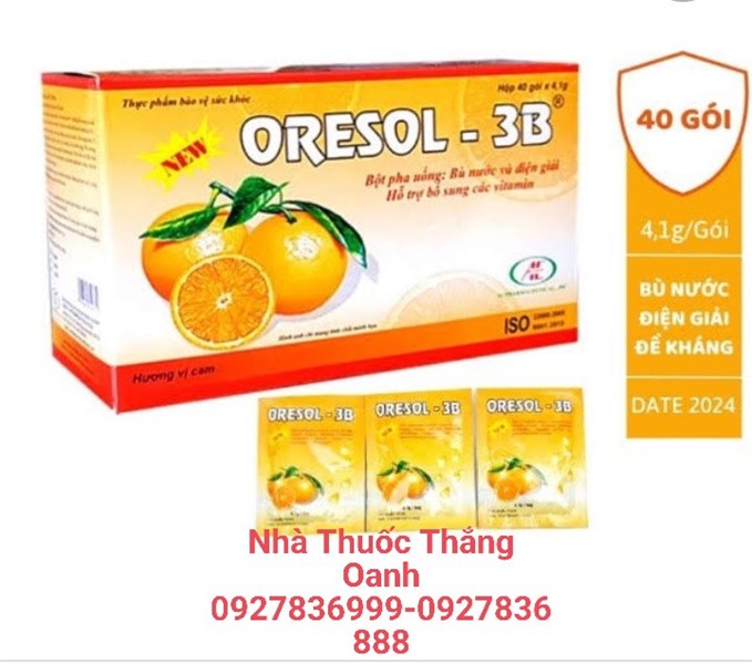 Oresol - 3B cam Á Châu