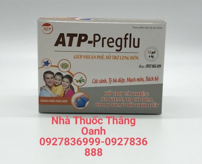 ATP Pregflu ( Cảm cúm hộp 12 gói )
