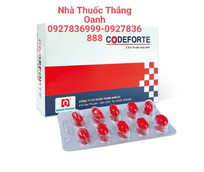 Codefo vỉ - N.Hà (H/2vỉ 10v)