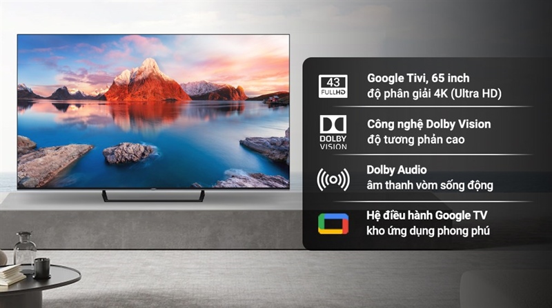 Google Tivi Xiaomi A Pro 4K 65 inch L65M8-A2SEA