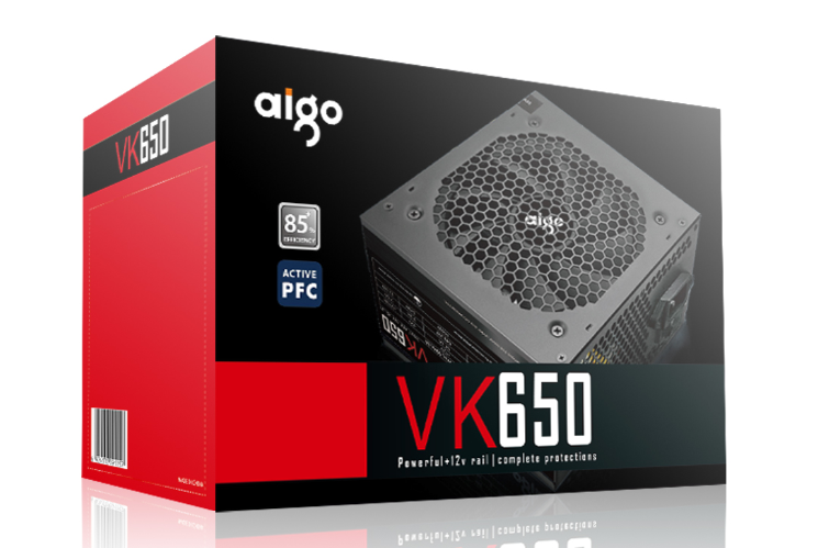 Nguồn AIGO VK650 650W (2Y)