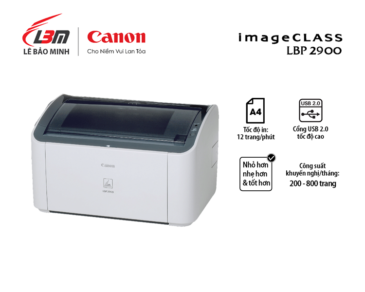 Máy in Cannon 2900 LBM (in 1 mặt)