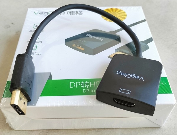 Dây chuyển đổi Display to HDMI Veggieg VZ614 (6T)(FV)