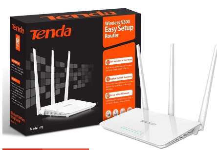 Wifi Tenda 3 râu F3 (DV30)(1Y)
