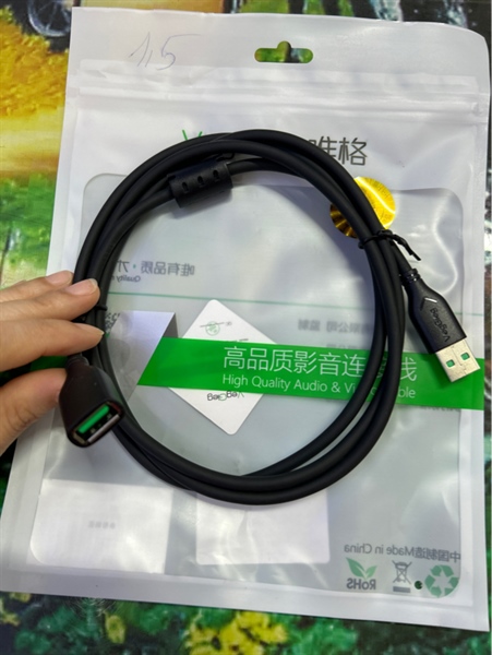 Dây USB nối dài 1,5m 2.0 Veggieg VU105