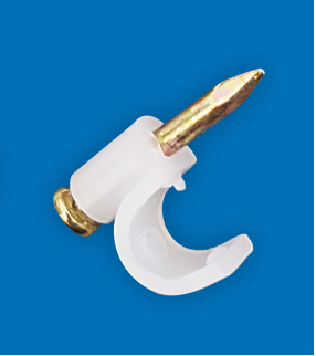 Nẹp dây R8 cho camera, dây mạng (túi 100c)