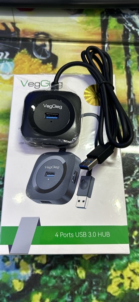 Chia USB 4 cổng 3.0 Veggieg VU342 1M