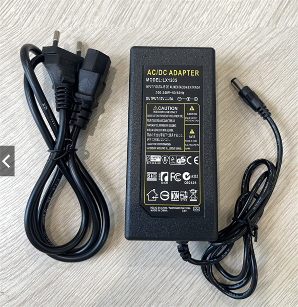 Nguồn 12v-5A/6A Acbell/TTA (cho đầu ghi)(6T)(FV)