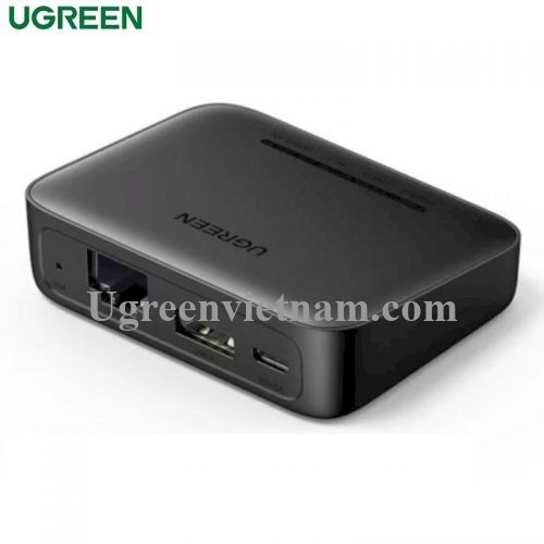 Thiết bị Printer Server in qua Lan (Wifi Ugreen 10941 cao cấp)