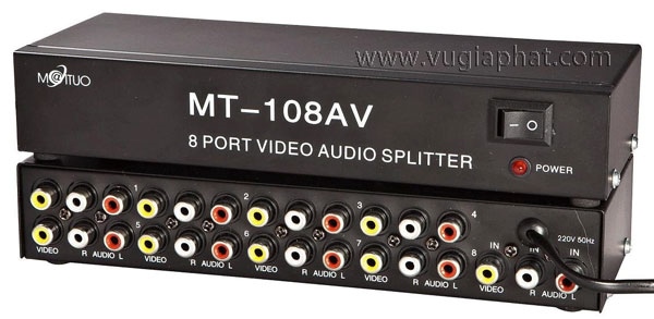 Bộ chia AV 1-8