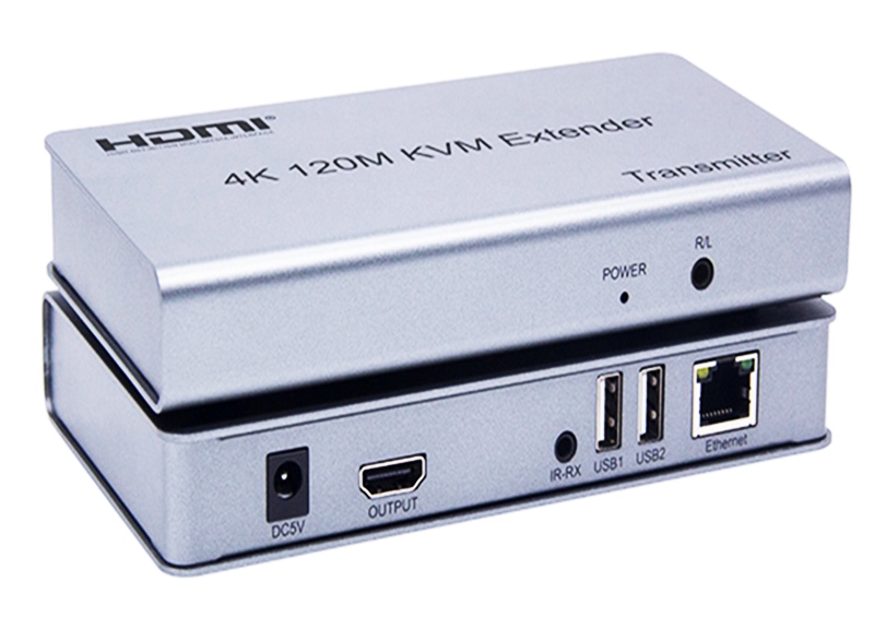 Bộ kéo dài HDMI-LAN 120M có USB