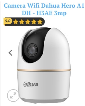 Mắt CAM Wifi Dahua Hero A1 DH – H3AE xoay 360 3mp