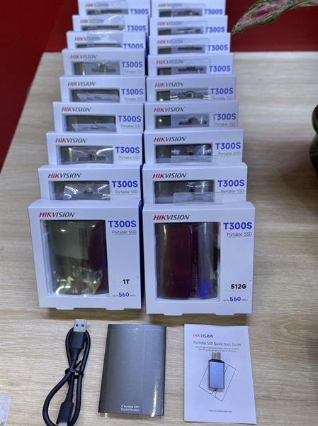 SSD di động 512GB HIKVISION T300S (2Y)