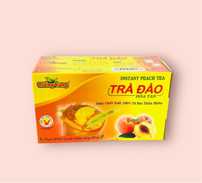 Trà Đào Tiếng Vang (hộp 24 gói)