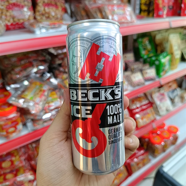 Bia Becks Ice lon 330ml ✔
