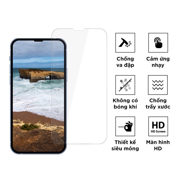 Cường lực Anank Clear 13/13Pro