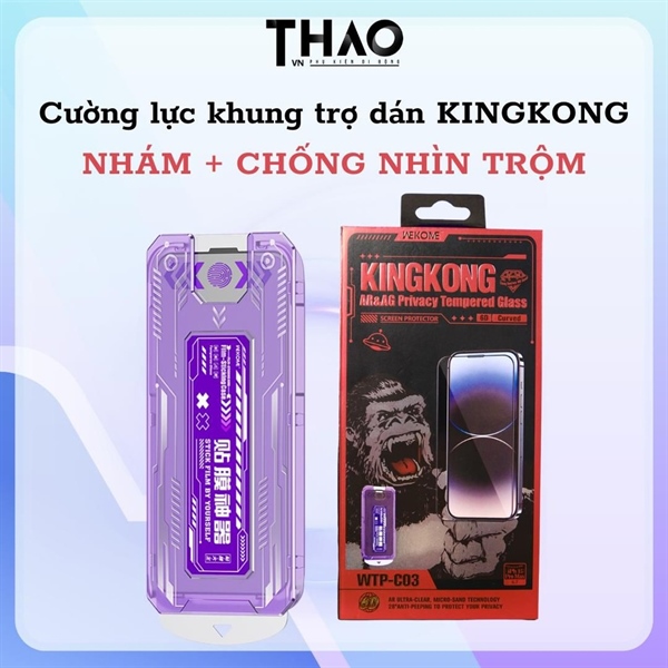 Kingkong khung dán 2in1 WTP-C03