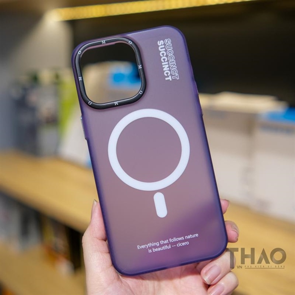 Ốp X&M nhám magsafe