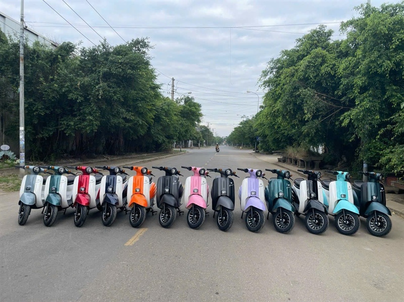 XE MÁY ĐIỆN VESPA CREA NEW