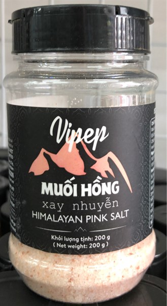 Vipep Muối Hồng 250g (Thùng 24 hũ)