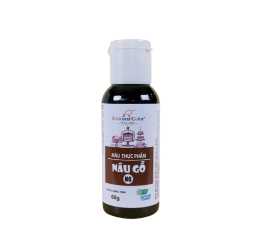 Màu Siro Thực Phẩm Nâu gỗ 60G Unicorn