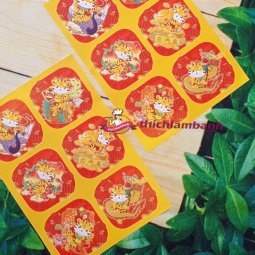 Tem tết Nhãn đỏ 6
