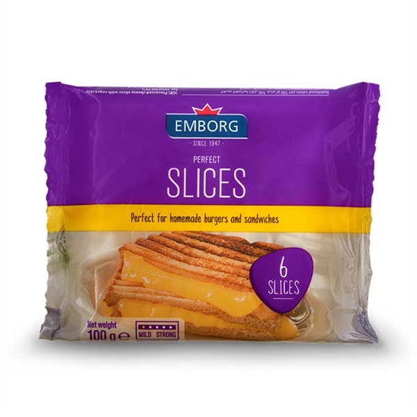 Lát Thực Phẩm Chế Biến Perfect Slices Hiệu Emborg 100G
