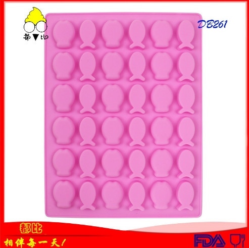 Khuôn silicon chip chip con cá
