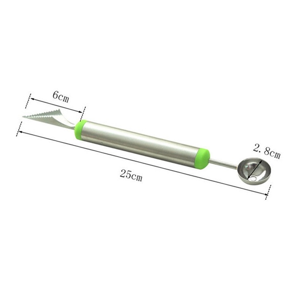 Dụng cụ múc tỉa trái cây dưa 2 đầu 25cm