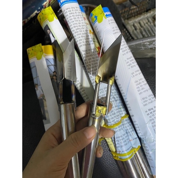 gọt mắt dứa lớn