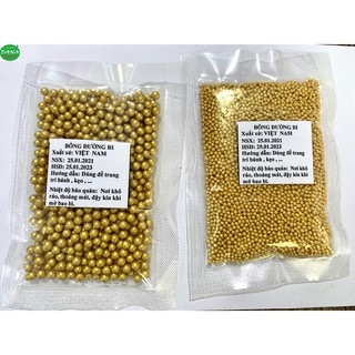 Bi nhũ vàng 4mm (500g)