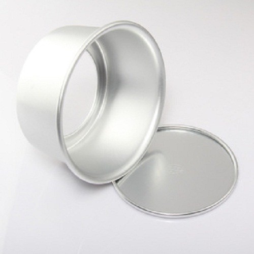Khuôn tròn đúc TRẮNG ĐÁY RỜI 18cm / 7 inch