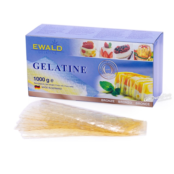 Gelatin lá EW60b 3.4 (5 lá)