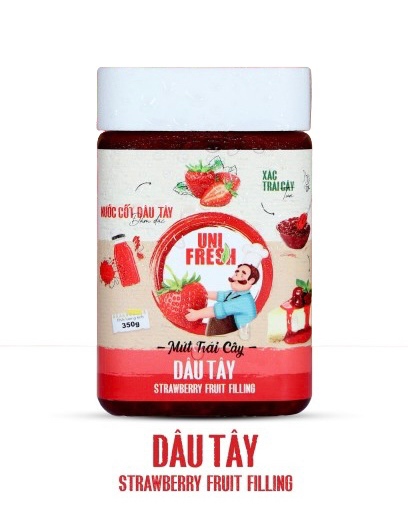 Unifresh Mứt Trái Cây Dâu Tây 350G