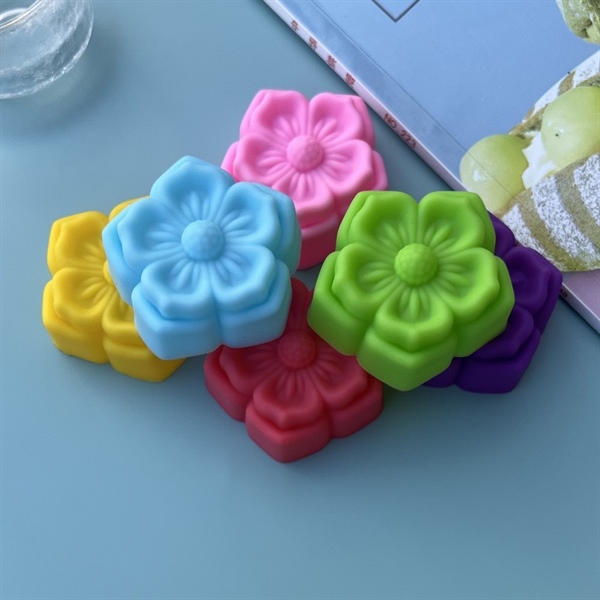 10 Khuôn silicon rời hoa 5 cánh 5cm