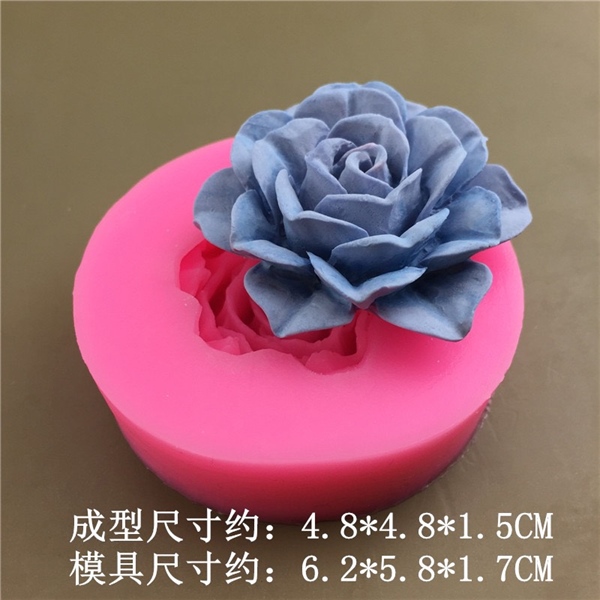 4D Silicon Hoa hồng xoè 4.8 H3944